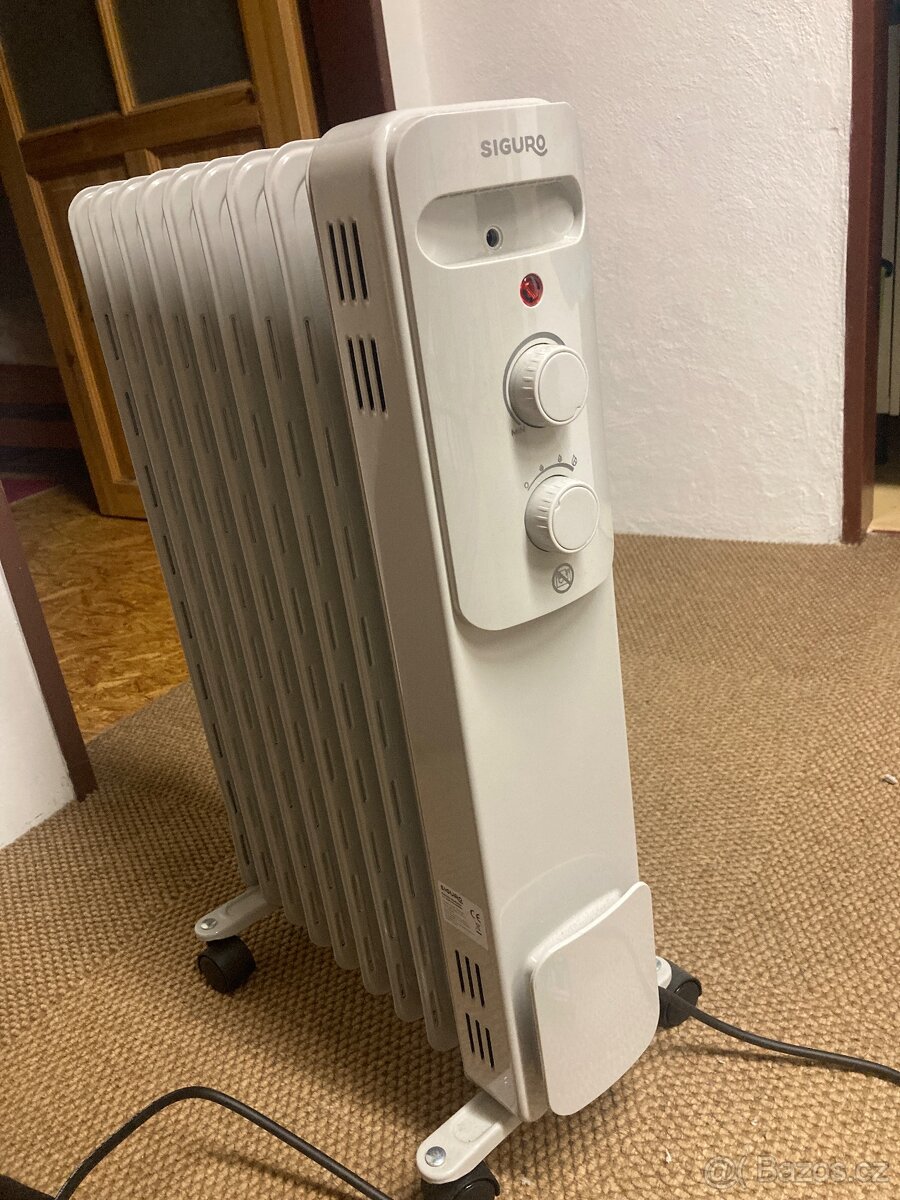 Olejový radiátor Siguro