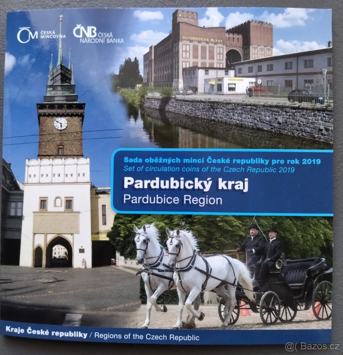 Sada mincí České mincovny - Pardubický kraj 2019