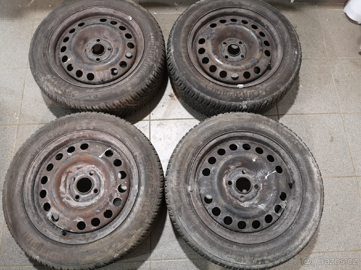 Opel Meriva disky 15 + celoroční 185/60/15.
