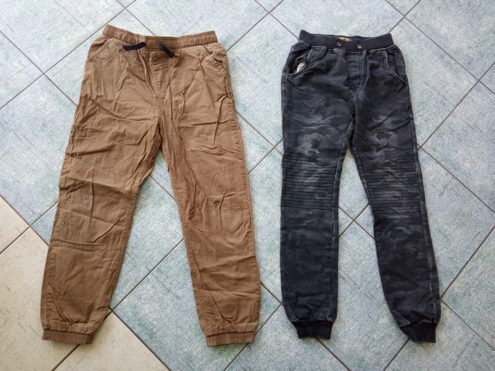 Chlapecké kalhoty a dívčí rifle/legíny-vel. 11-12-13-14let