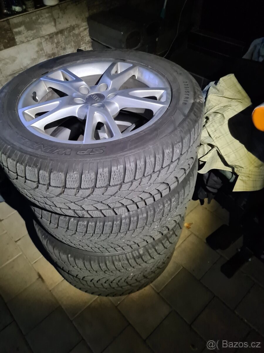 Nová zimni kola 235/55 R18 Dunlop WinterSport