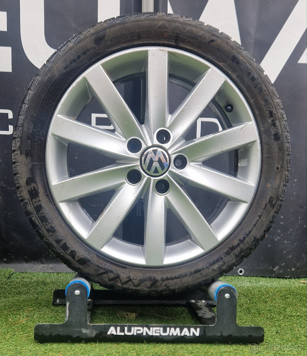 5x112 R17 Volkswagen golf 6 +❄️ zimní pneu POUŽITÝ STAV