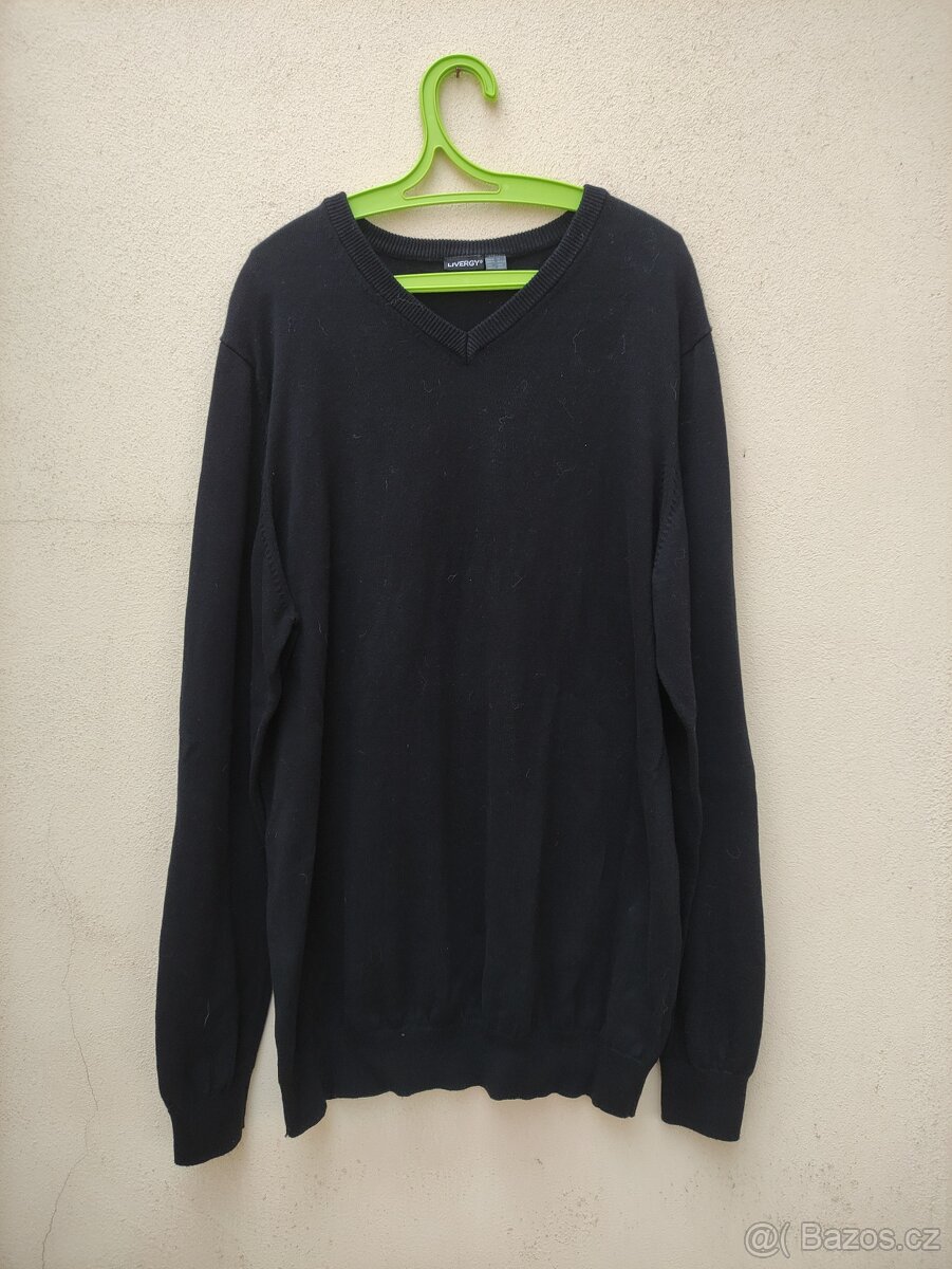 Pánský černý svetr