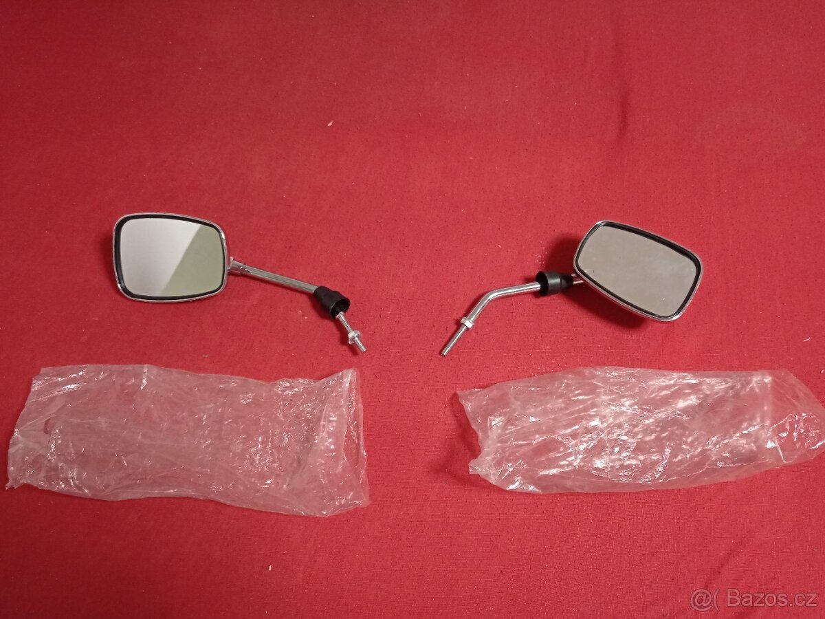 Zrcátka kolo motorka