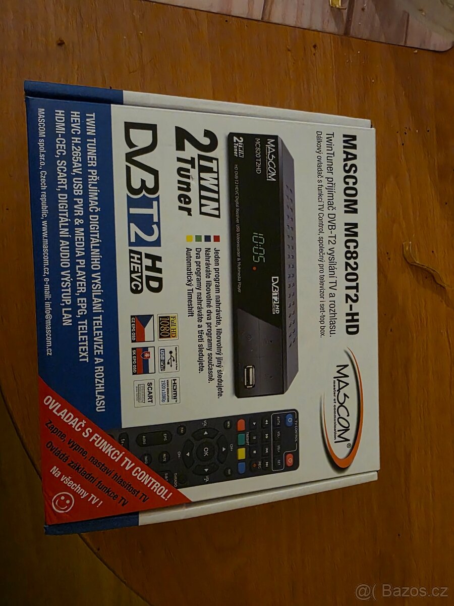Setopbox DVB T2 - Mascom MC 820 T2
