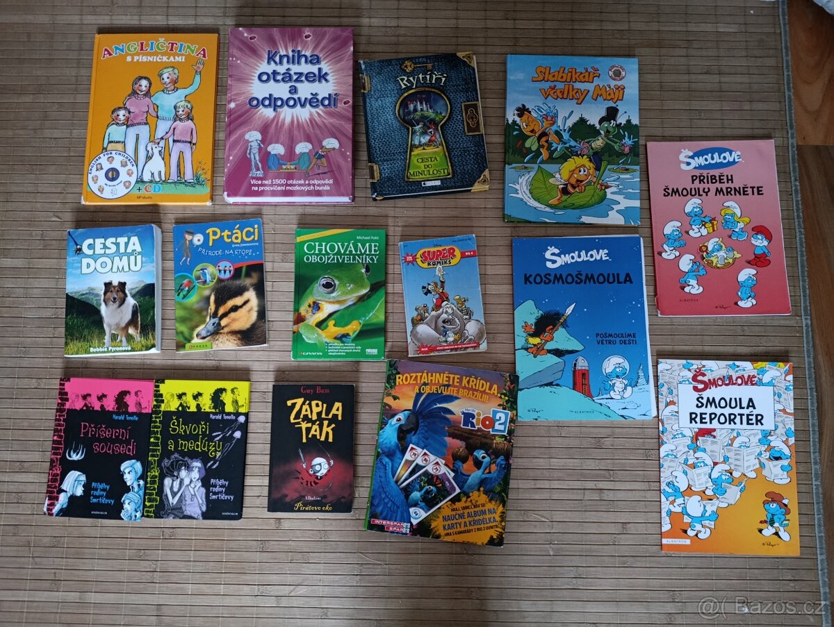 Balení dětských knih