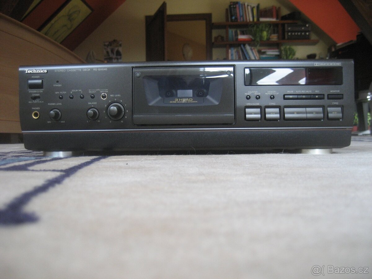 Prodám tape deck TECHNICS RS-B 646 3 HEAD