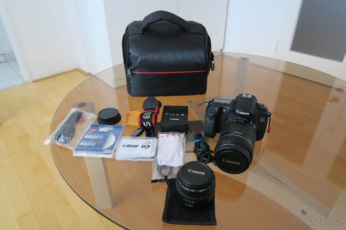 Canon EOS 60D + 2x objektiv