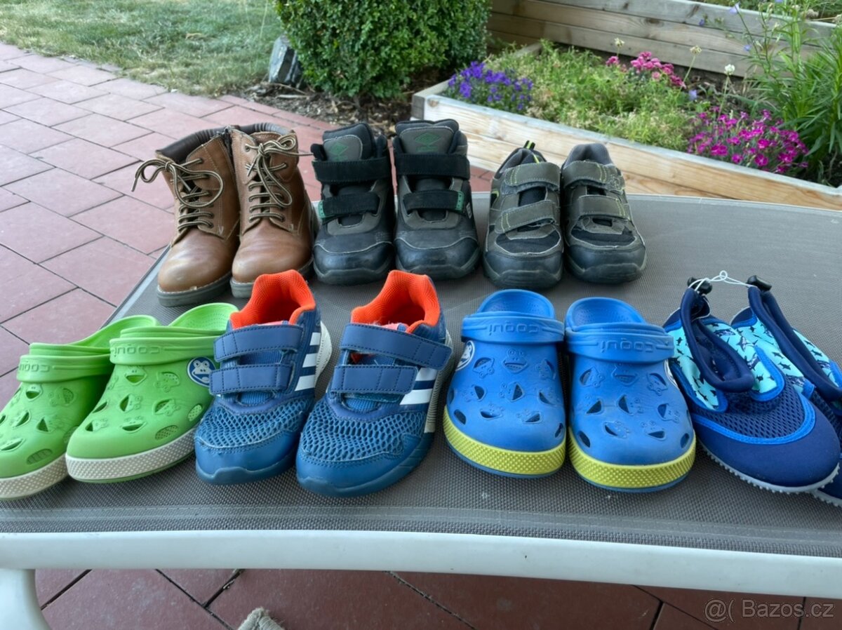 Dětské chlapecké boty vel. 30 a 31 - AKCE 2ks poslání ZDARMA