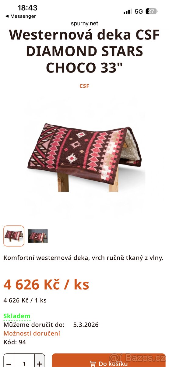 Westernová dečka CSF Diamond stars