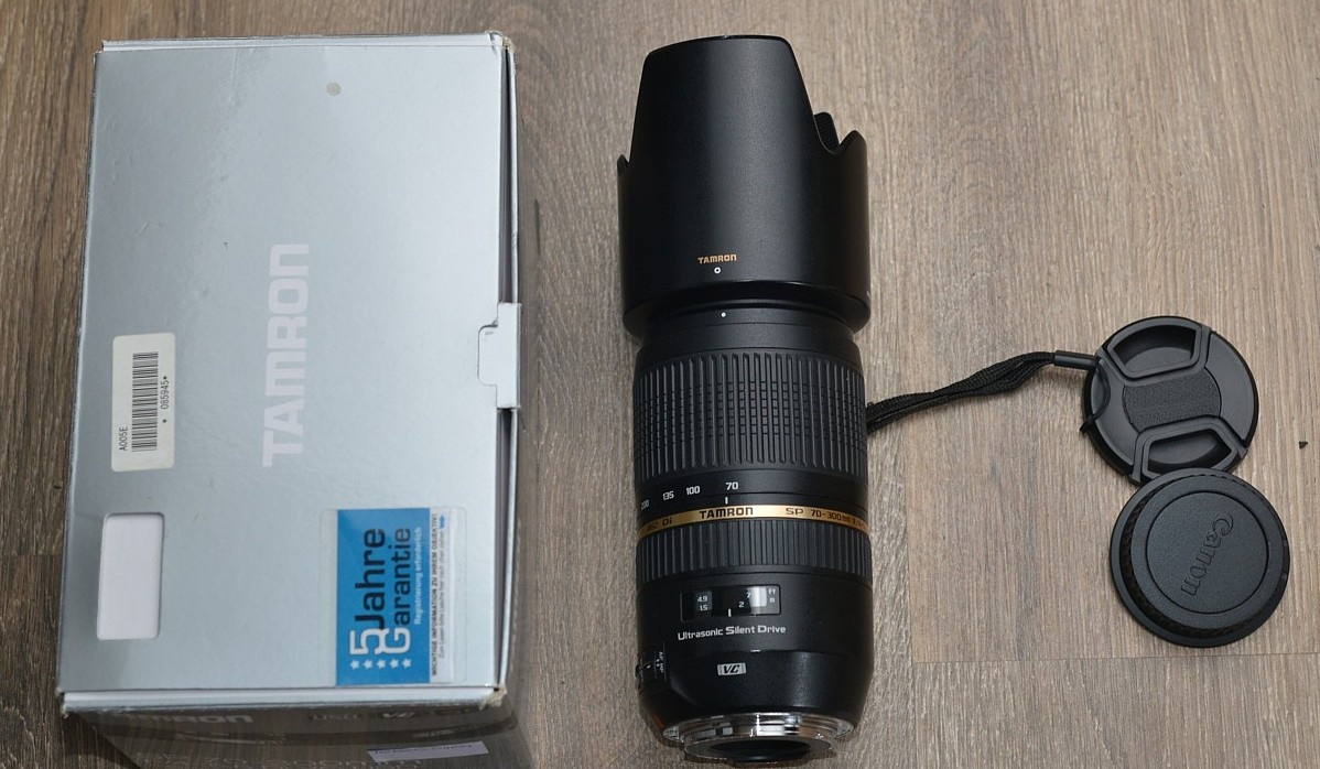 pro Canon - Tamron SP 70-300mm 1:4-5.6 USD VC