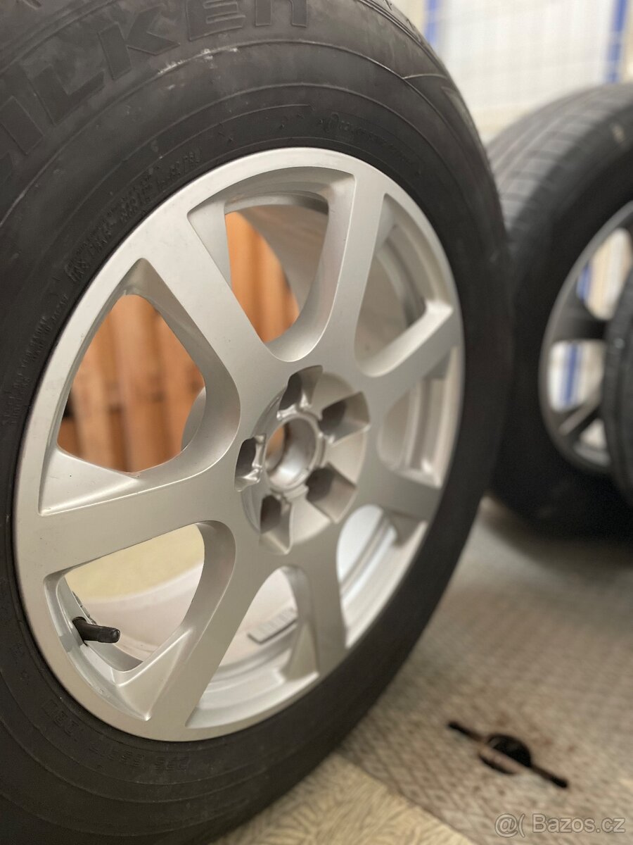 Alu 5x112 R17 + pneu 235/65R17 letni
