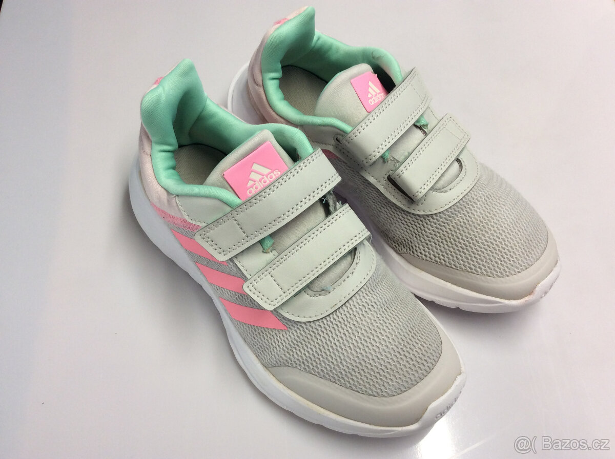 Dětské tenisky ADIDAS TENSAUR RUN 2.0 CF K bílorůžové
