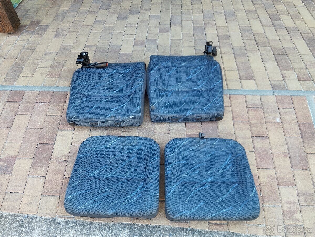 Zadní sedadla Suzuki Jimny