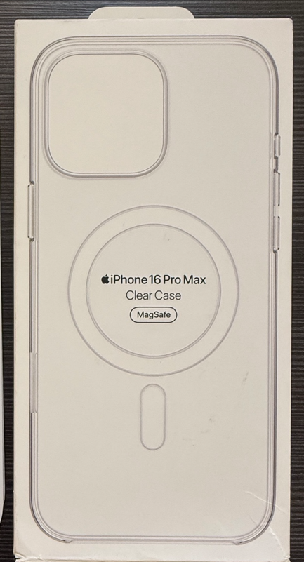 Apple Průhledný kryt s MagSafe na iPhone 16 Pro Max