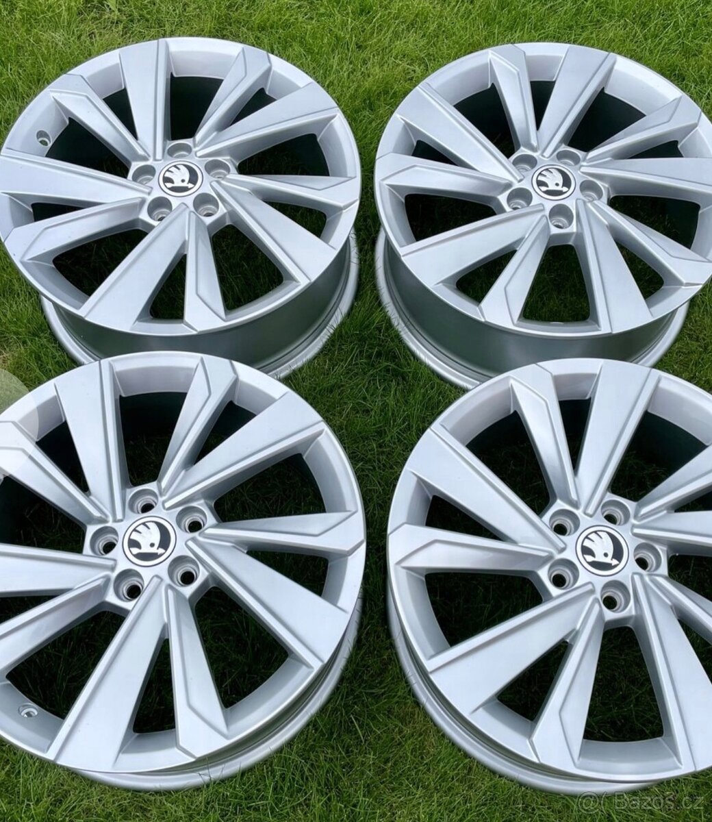 Alu kola 5x100 r17 škoda fabia, Rapid, Scala, Kamiq, T-Cross