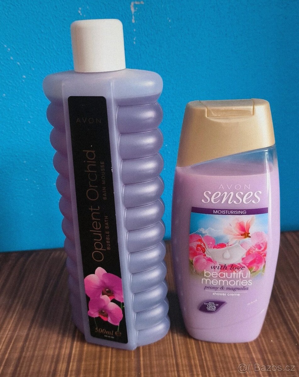 Sprchový gel 2x a krém na ruce Avon