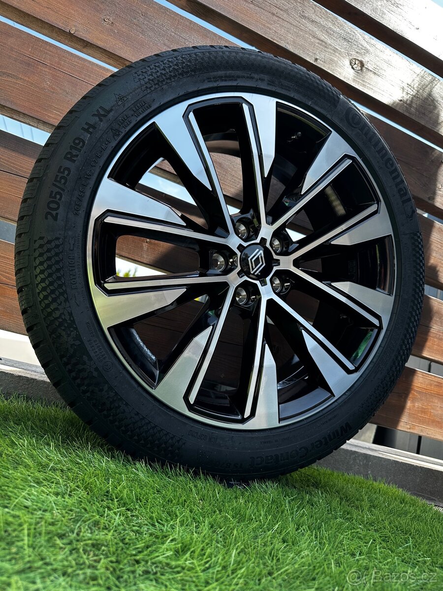 Alu kola 5x114.3 r19 s pneu (ten)