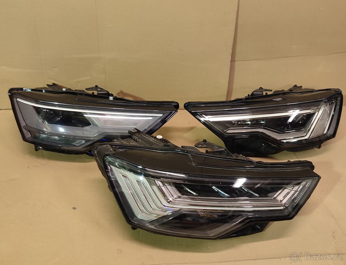 Audi A6 C8 světlo nárazník maska