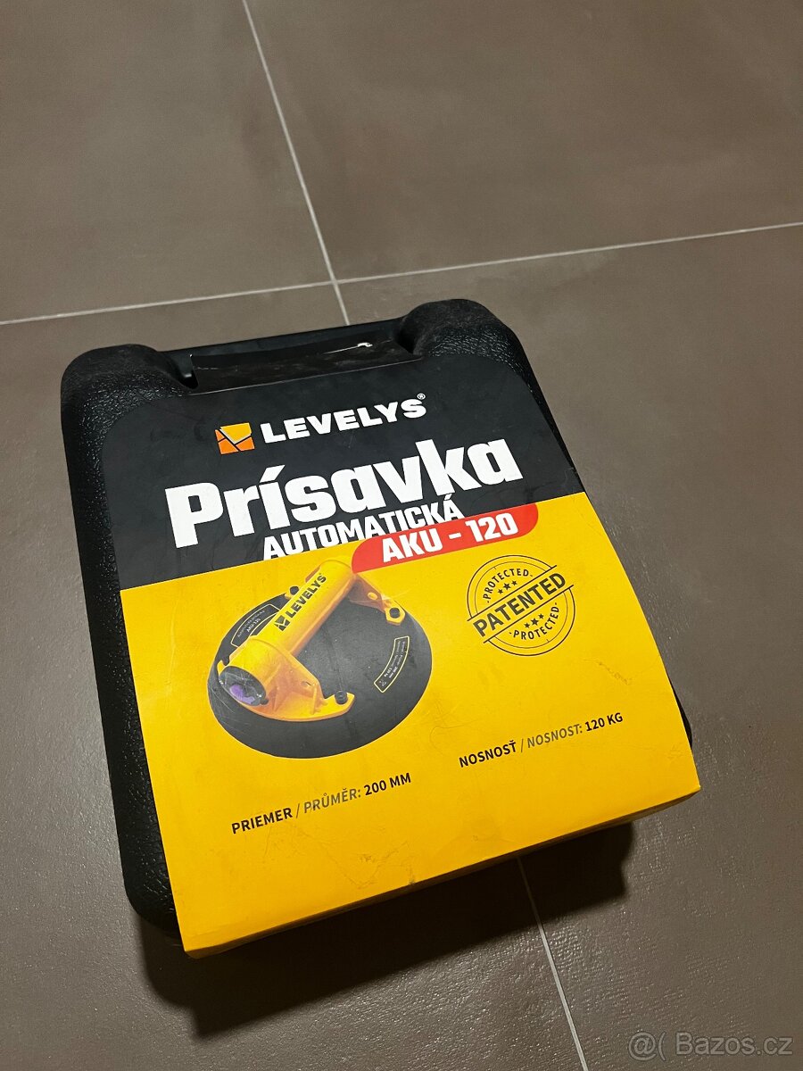 Automatická přísavka Levely’s AKU 120
