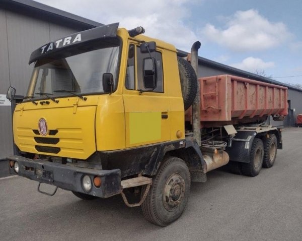 6x6 hák kontejner Tatra T815 + vany