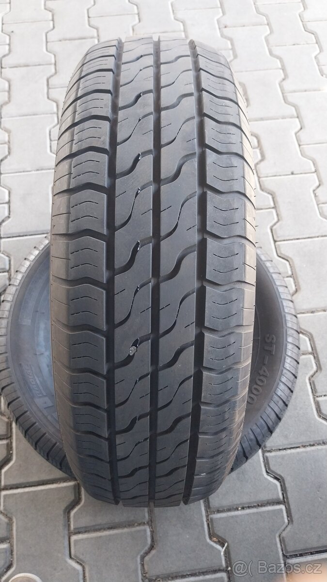 Prodám 2 x letní pneu Kargomax 195/70/14