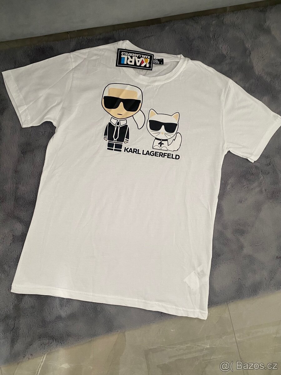 Nové tričko Karl Lagerfeld vel. S
