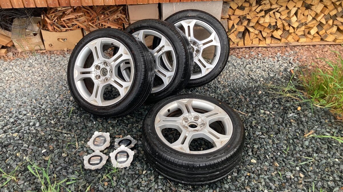 ALU kola 225/45 R17 (letní pneu)