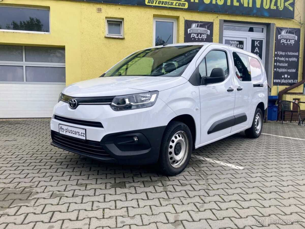 Toyota Proace, 1,5 D (96 kW), 1. majitel, tažné, nová STK