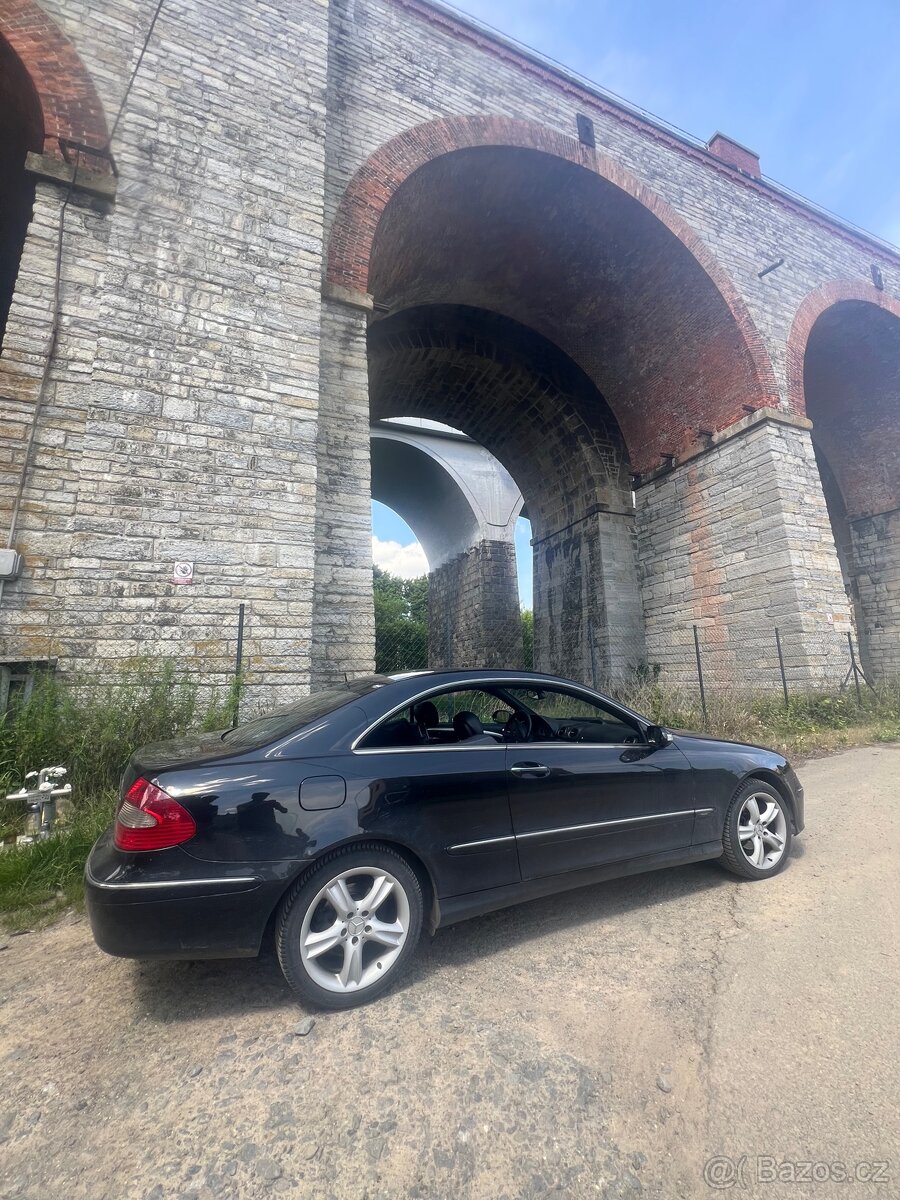 mercedes clk w209 2,2 CDI avantgarde kůže