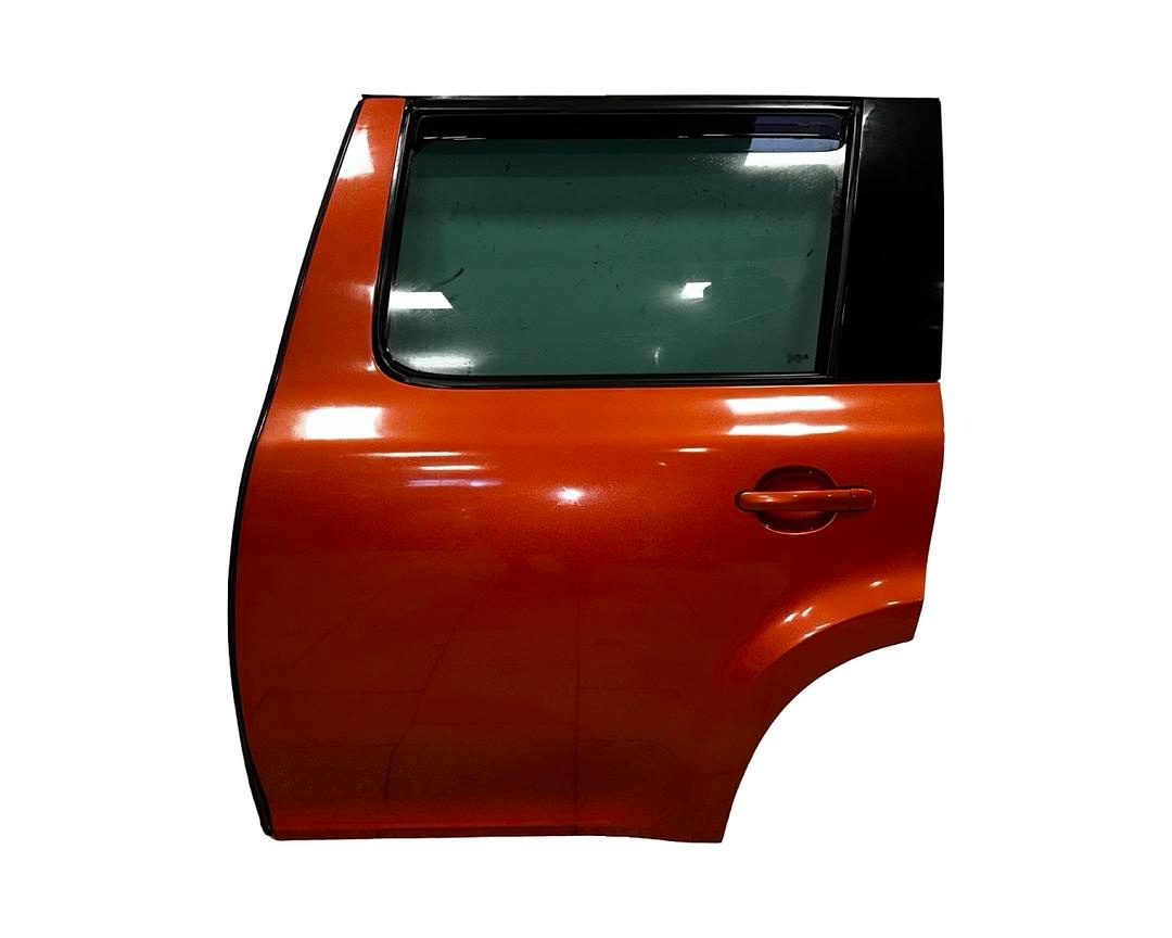 Levé zadní dveře oranžová metalíza LF3H Škoda Yeti 5L 2011