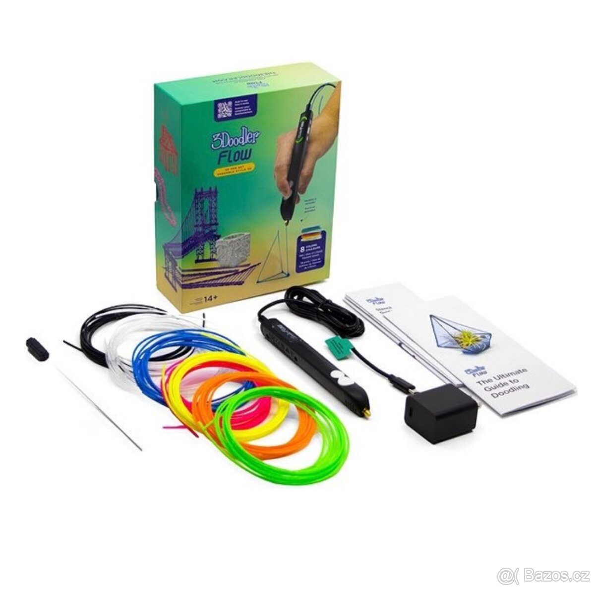 3Doodler FLOW 3D pero 2,2 mm Černá PER3DOD3D0027