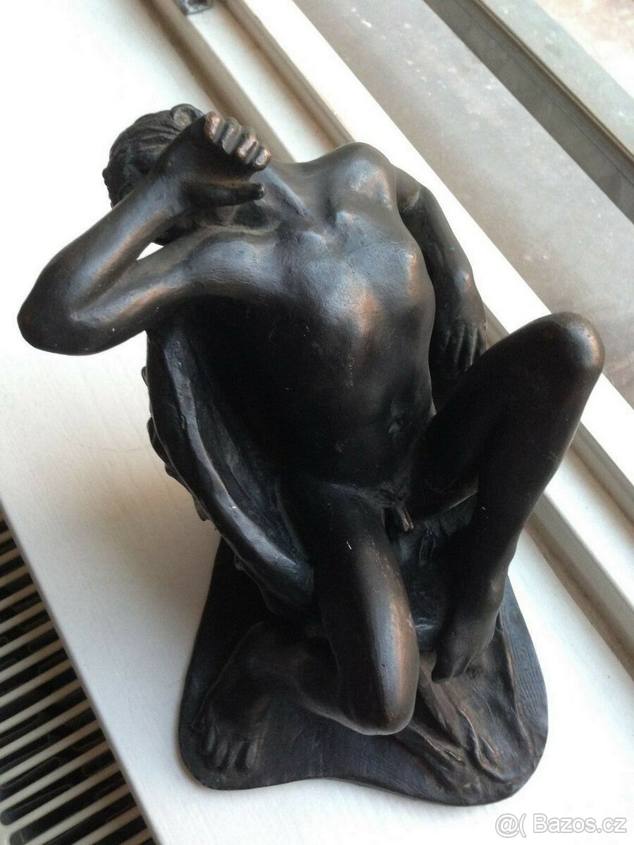 Joseph Erhardy (1928 - 2012) - Bronz, Příklad 3 z 49, nahý m