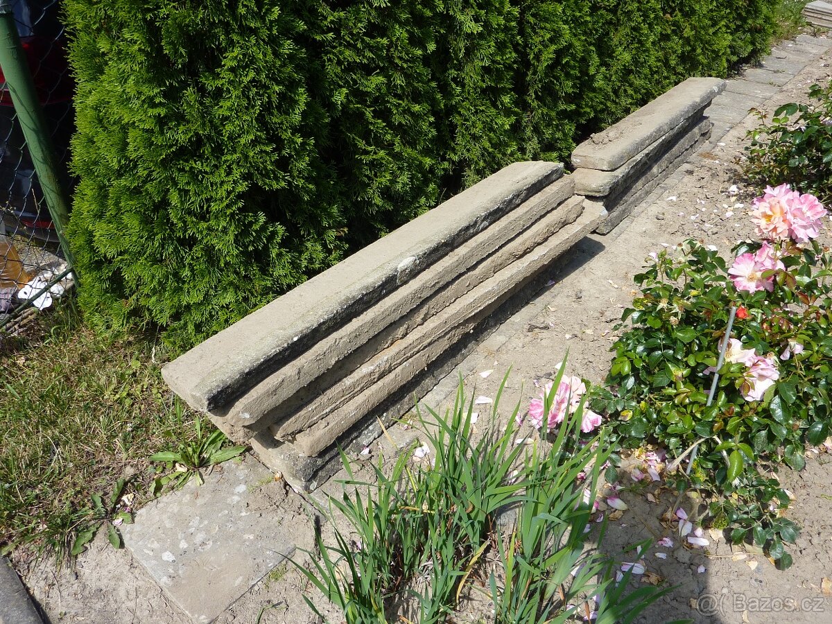 BETONOVÉ OBRUBNÍKY A DLAŽDICE