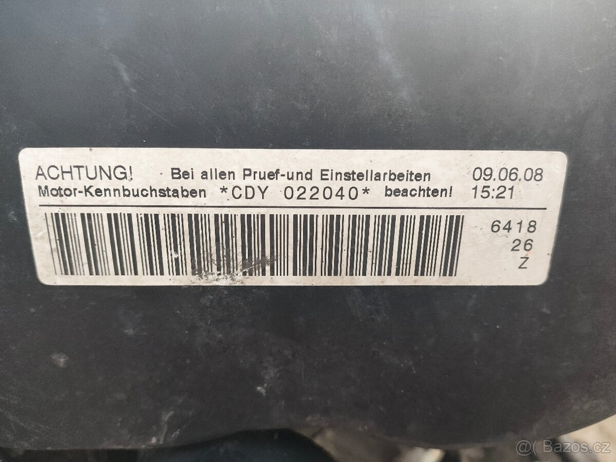 Motor Audi 3.0tdi v6 CDY A Zadreny