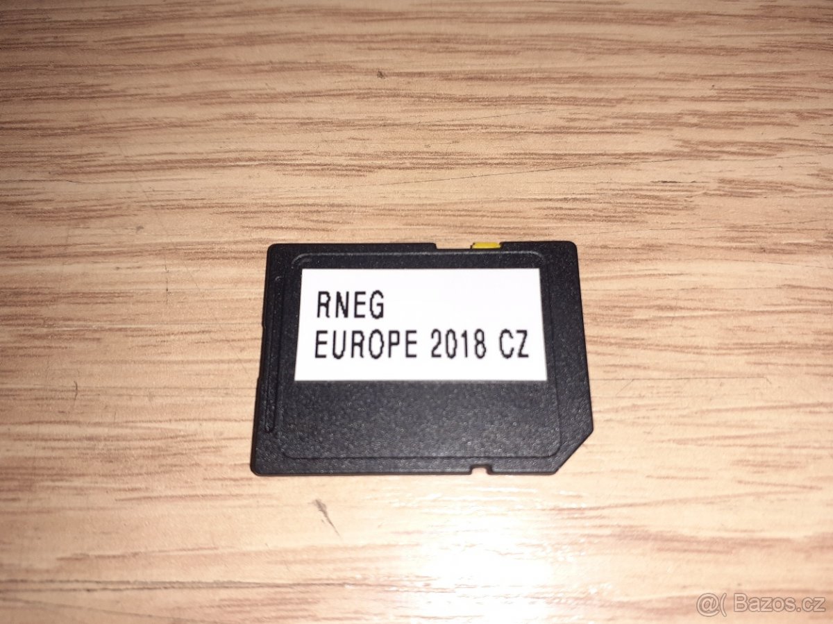 Mapové podklady 2018 pro RNEG (Citroën, Peugeot)