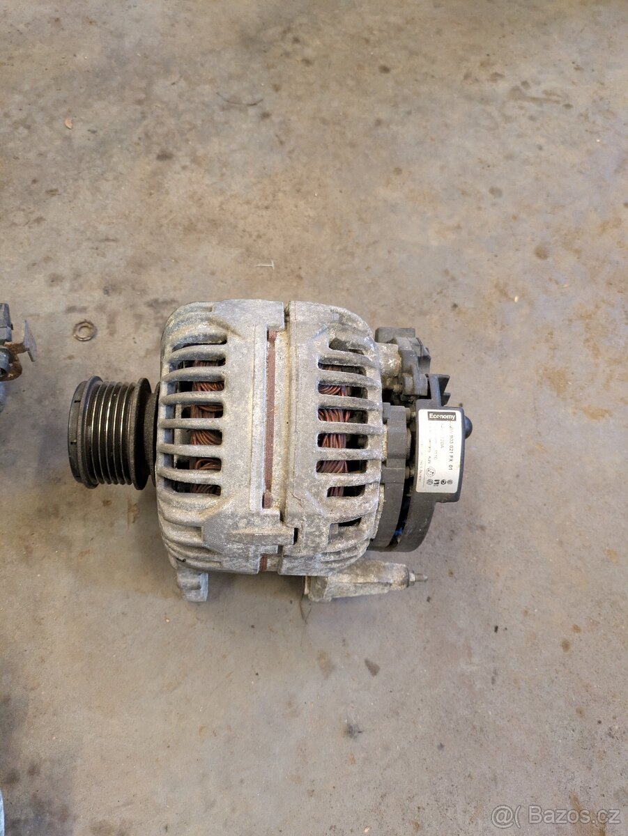 Alternátor škoda, vw 120 A 1.9 TDI