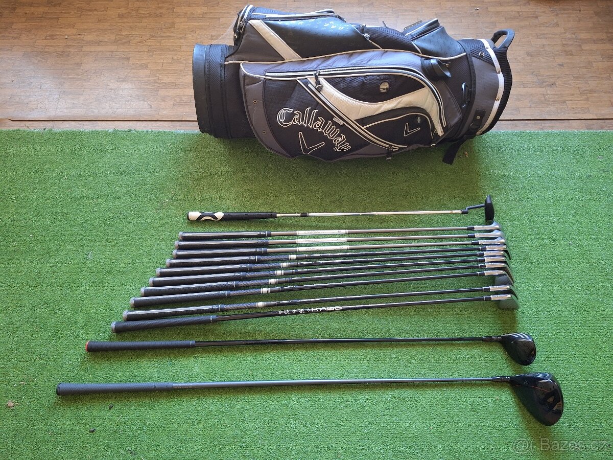 golfový set CALLAWAY EPIC, TITLEIST, grafit + 1 inch