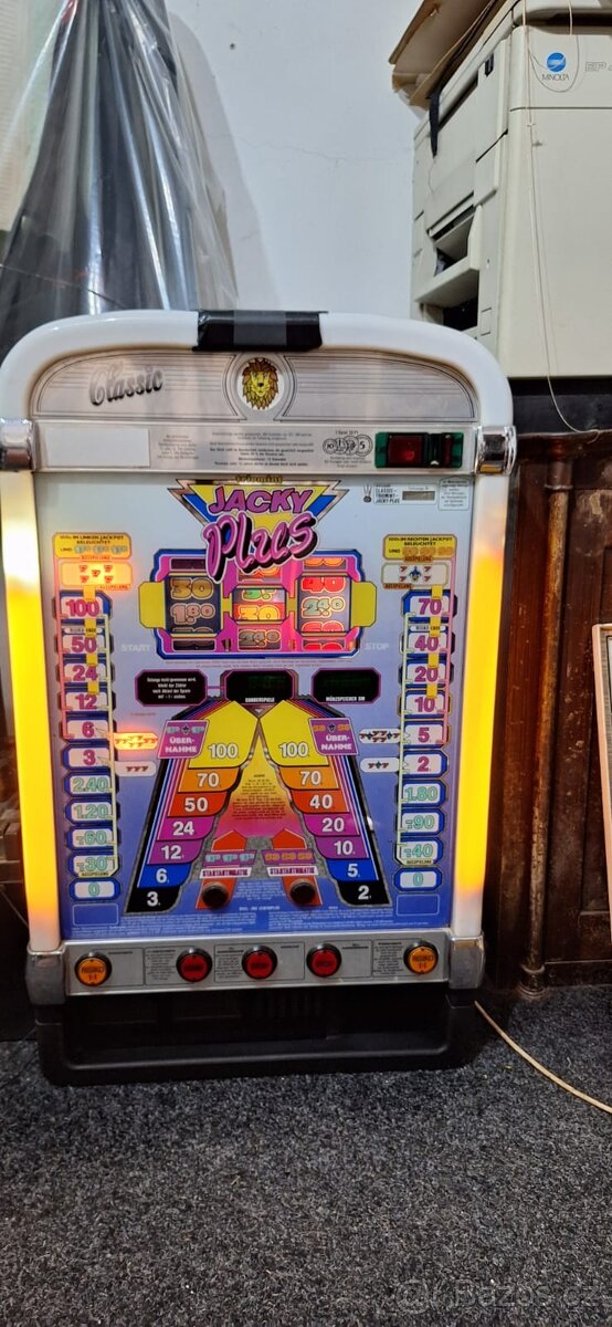 Prodám hrací automat Classic - Triomint Jackyplus