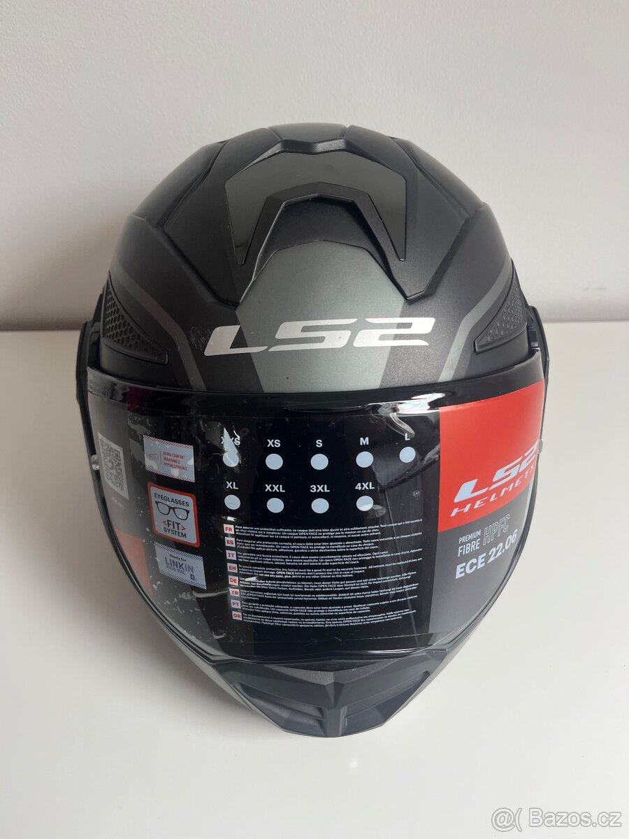 Překlápěcí helma na motorku LS2 FF901 velikost M