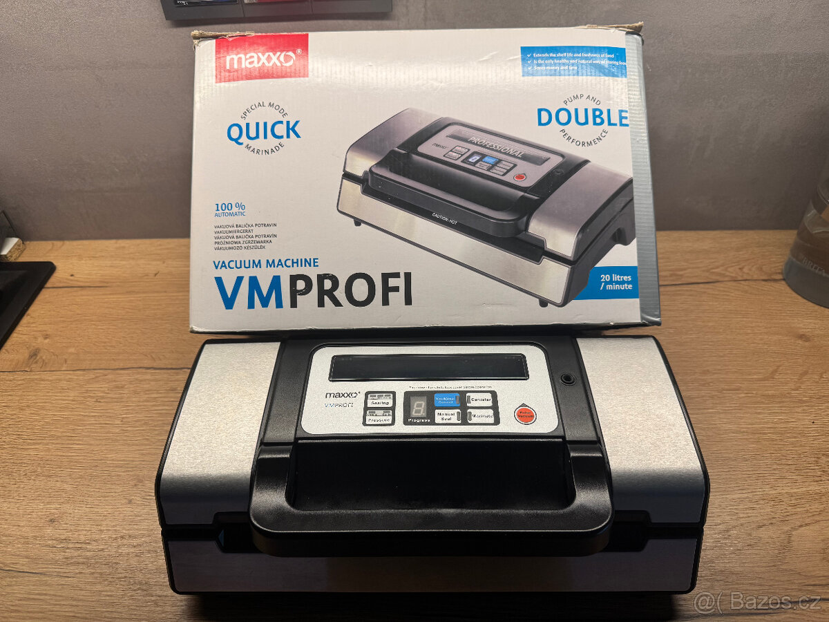 Vakuovačka Maxxo VM Profi vakuová balička