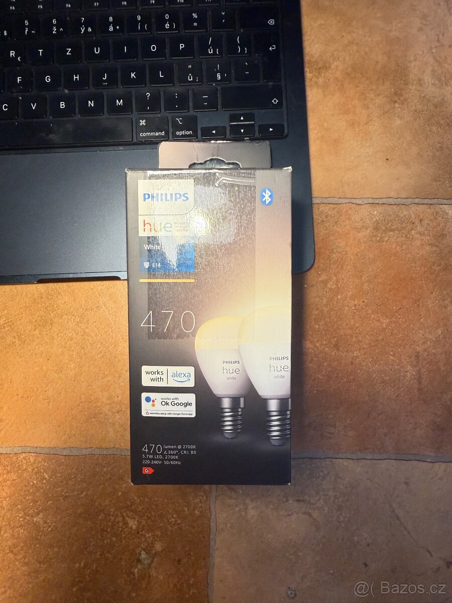 Philips Hue White E14 – chytré LED žárovky (2ks)