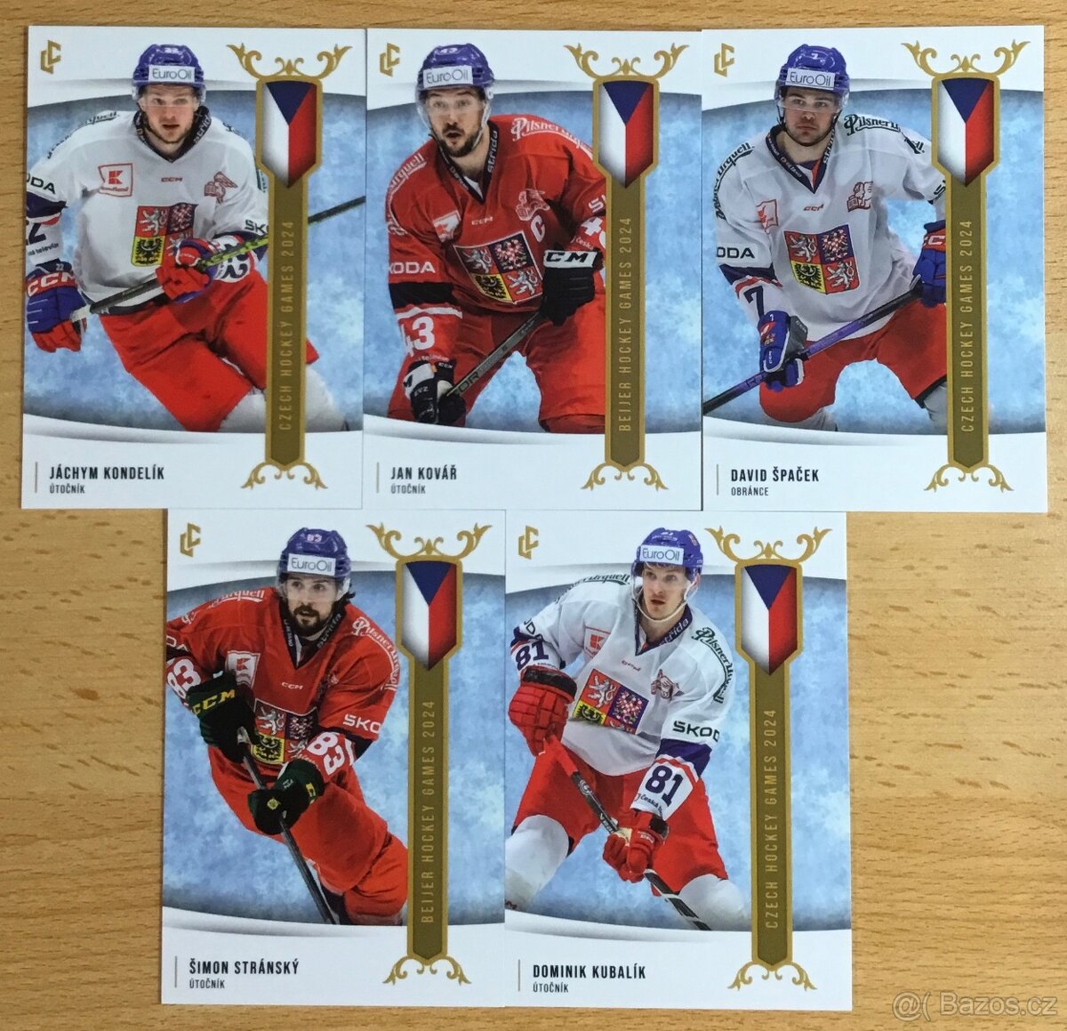 Hokejové karty MS 2024 LC Golden Prague