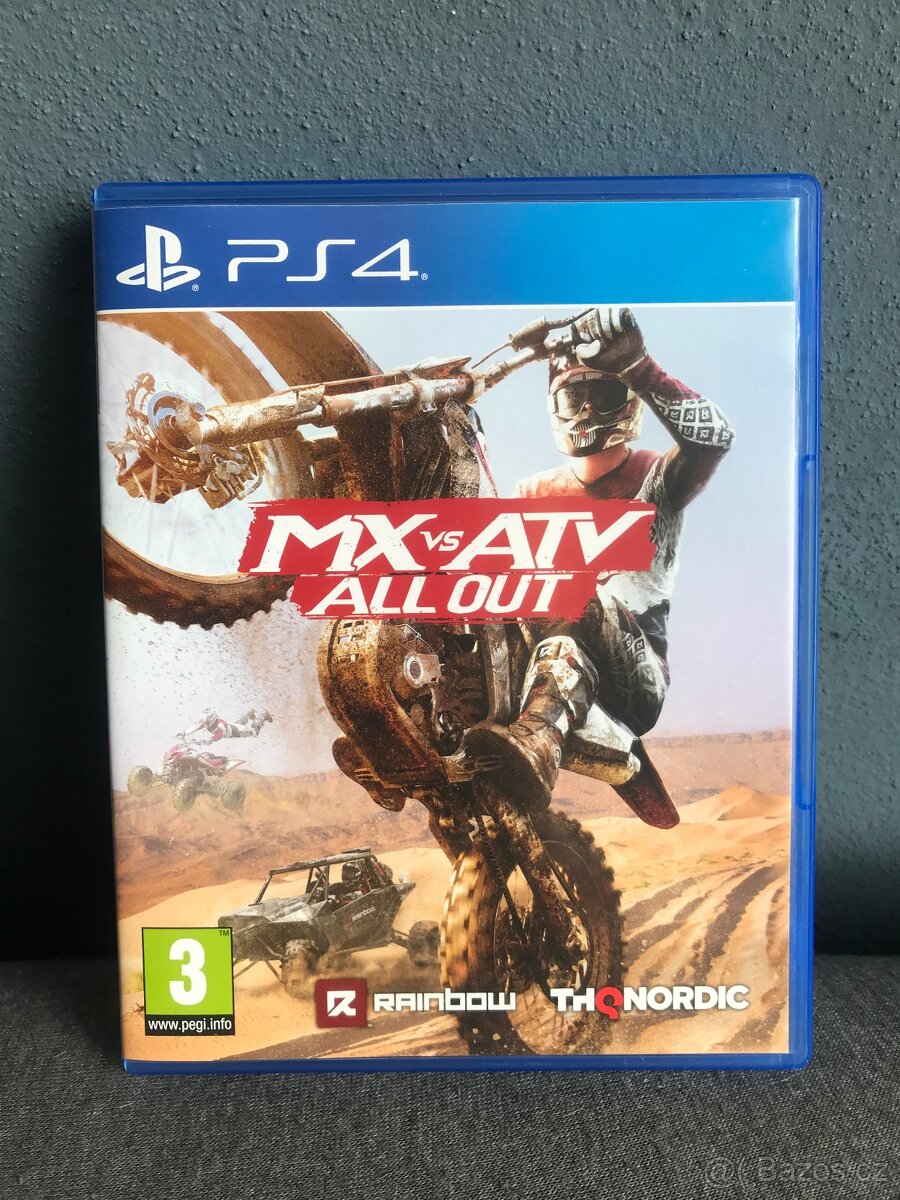 PS4 hra MX vs. ATV all out