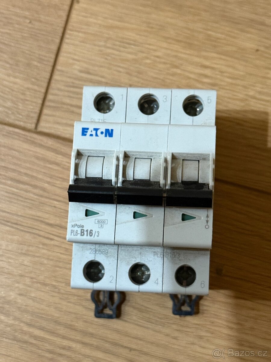 Jistič Eaton xPole PL6-B16/3.