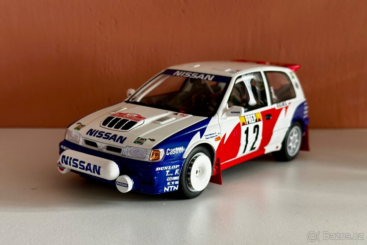 Nissan Sunny GTi-R - T. Mäkinen - rally Monte Carlo 1992