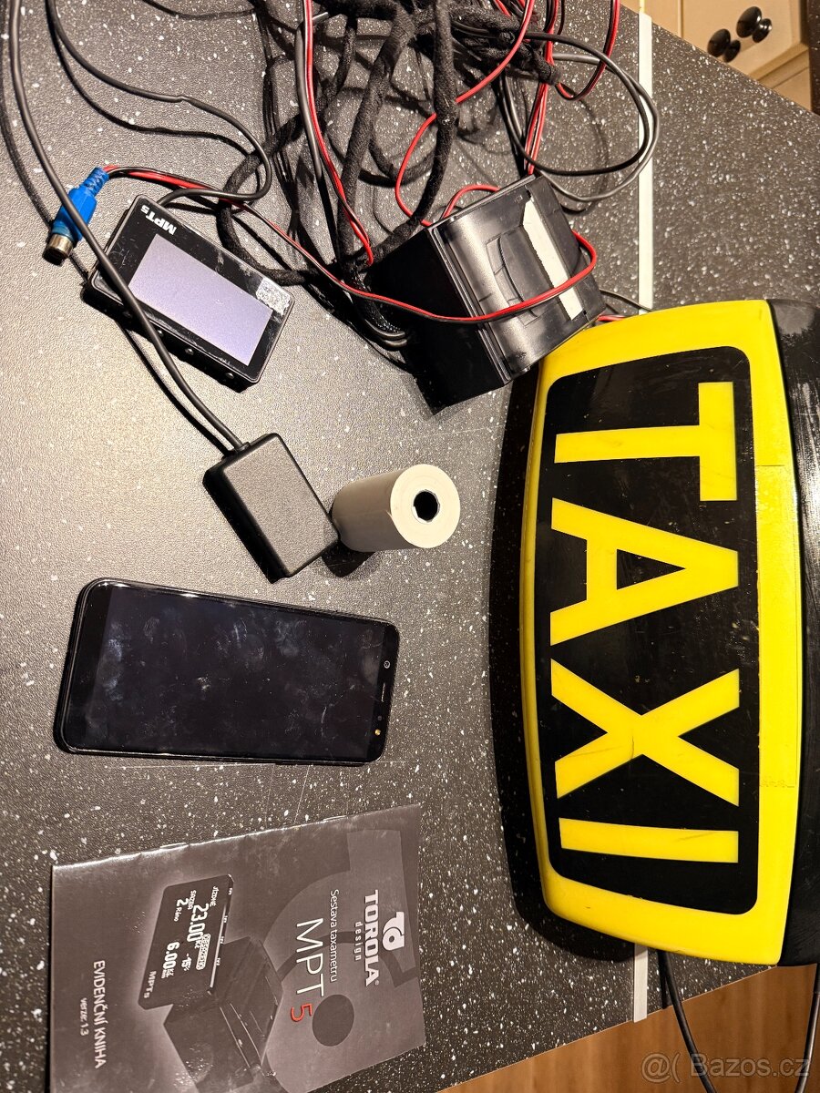 Taxametr tmp5 plus transparent taxi