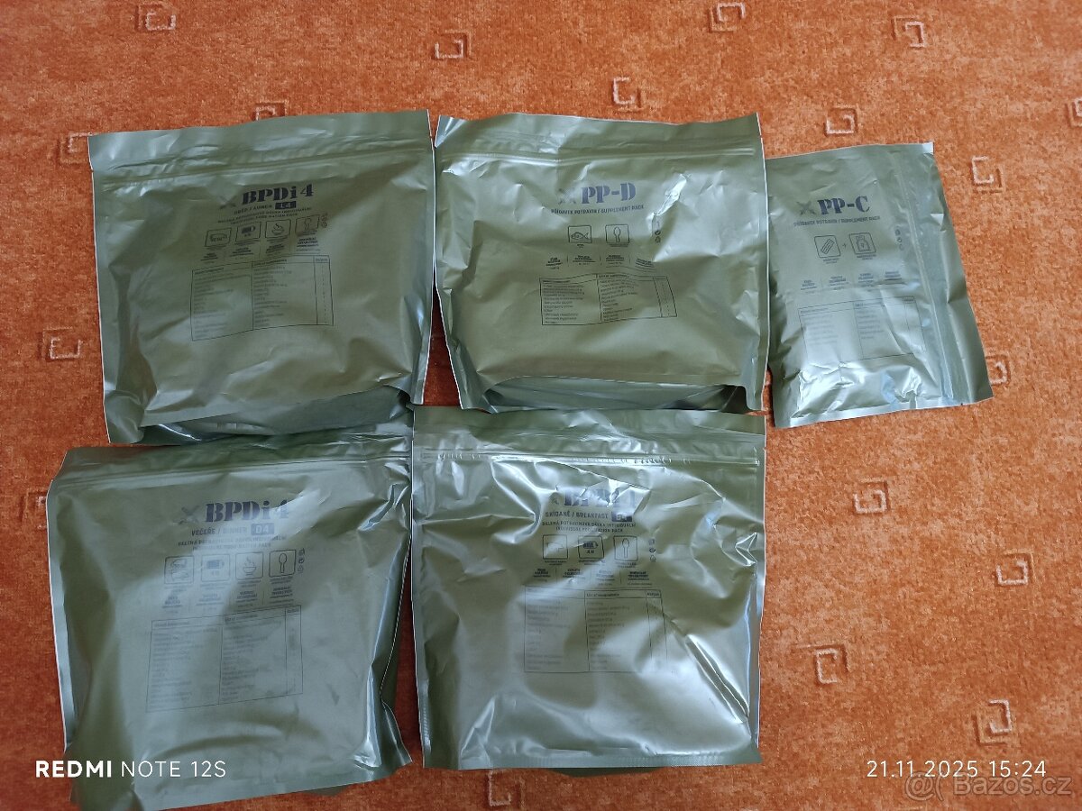 BPDi 4 , BDP ačr Bojová dávka potravin