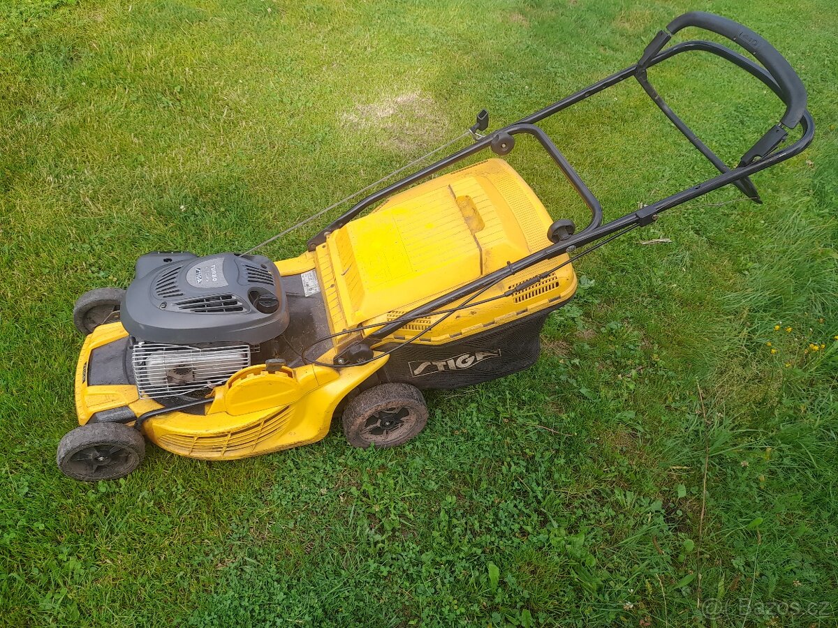 Stiga Turbo S47, benzinová sekačka s pojezdem