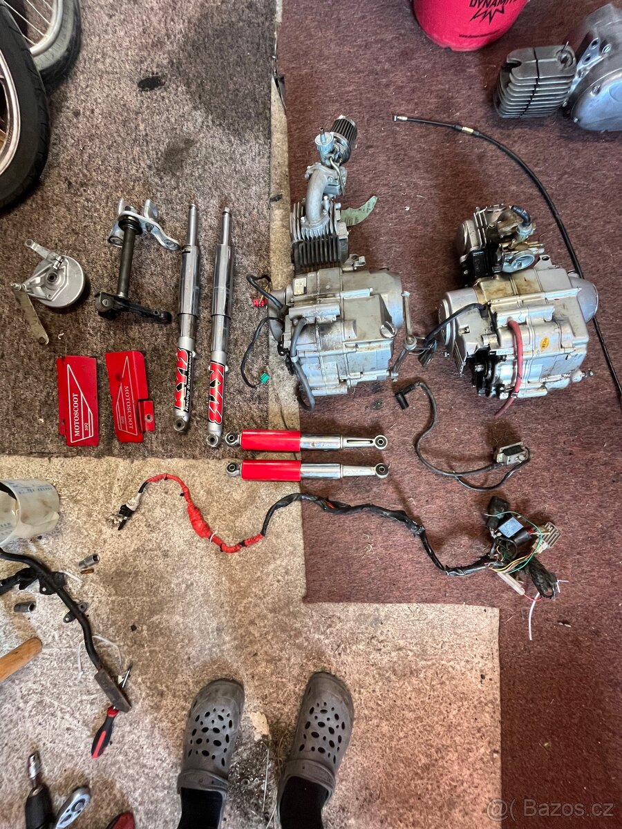 náhradní díly jawa betka